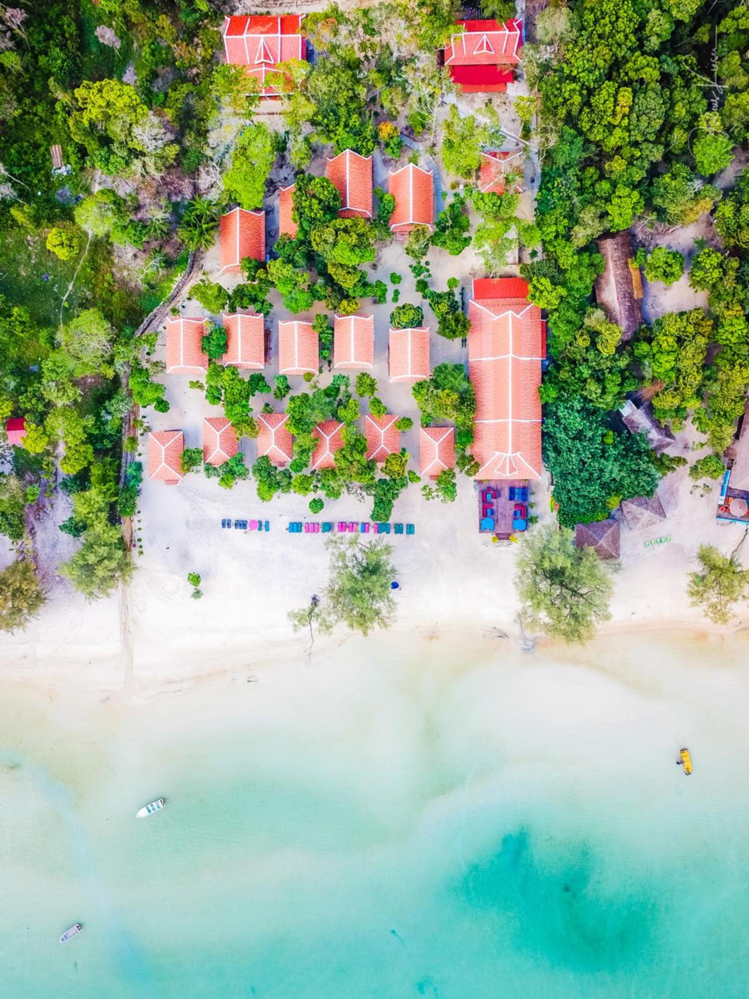 Sol Beach Resort Koh Rong Sanloem Exteriör bild