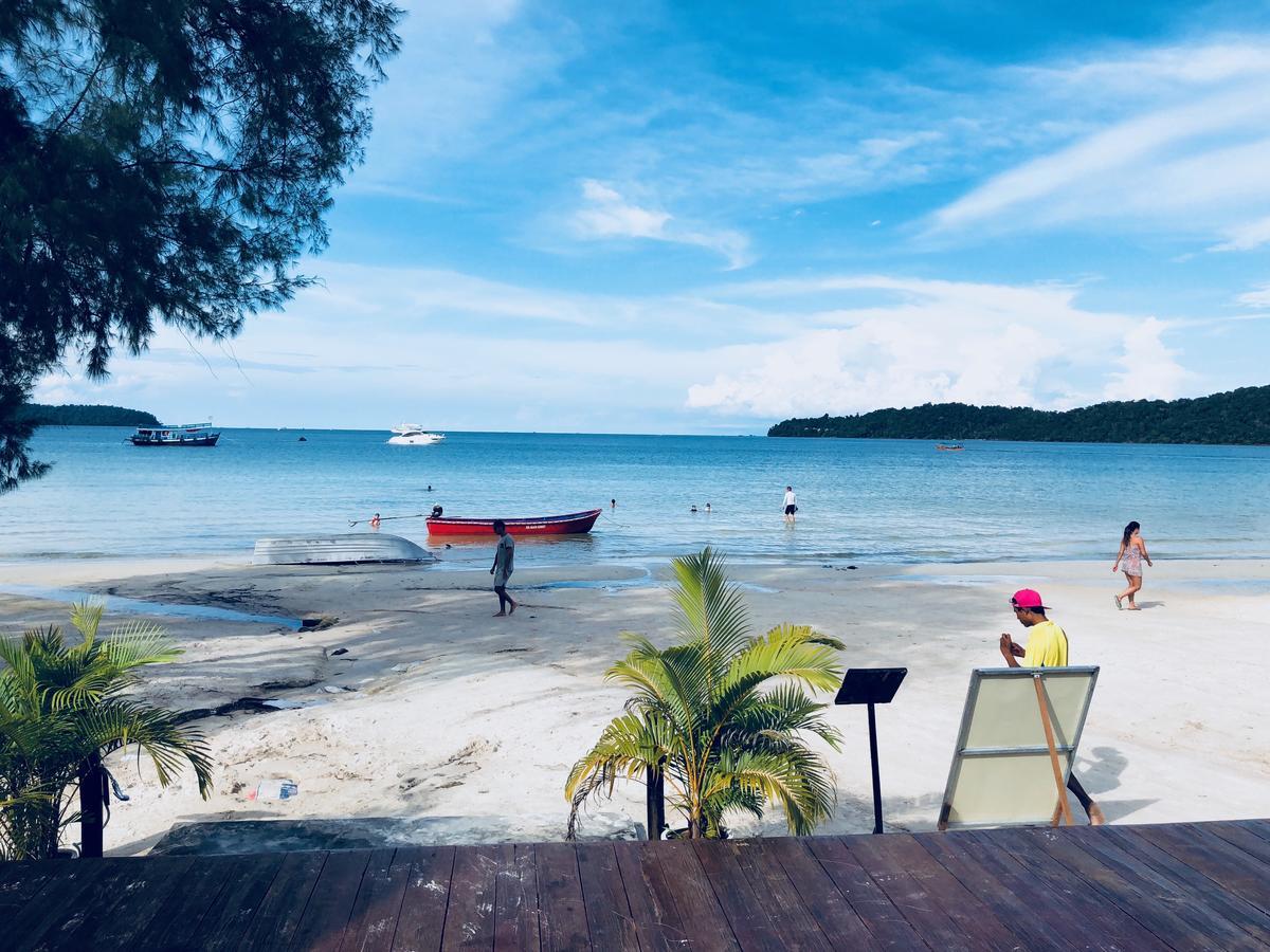 Sol Beach Resort Koh Rong Sanloem Exteriör bild