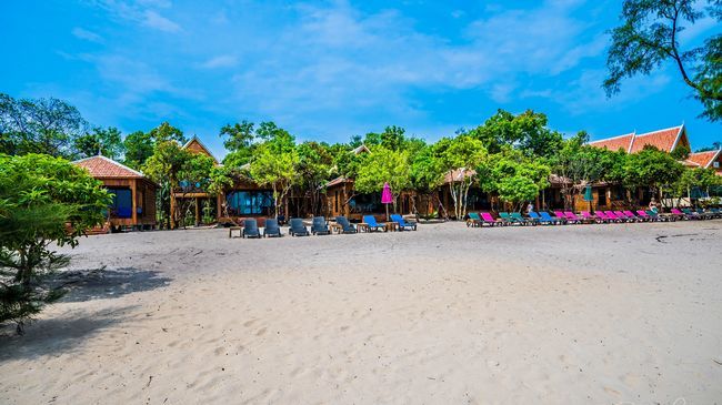 Sol Beach Resort Koh Rong Sanloem Exteriör bild